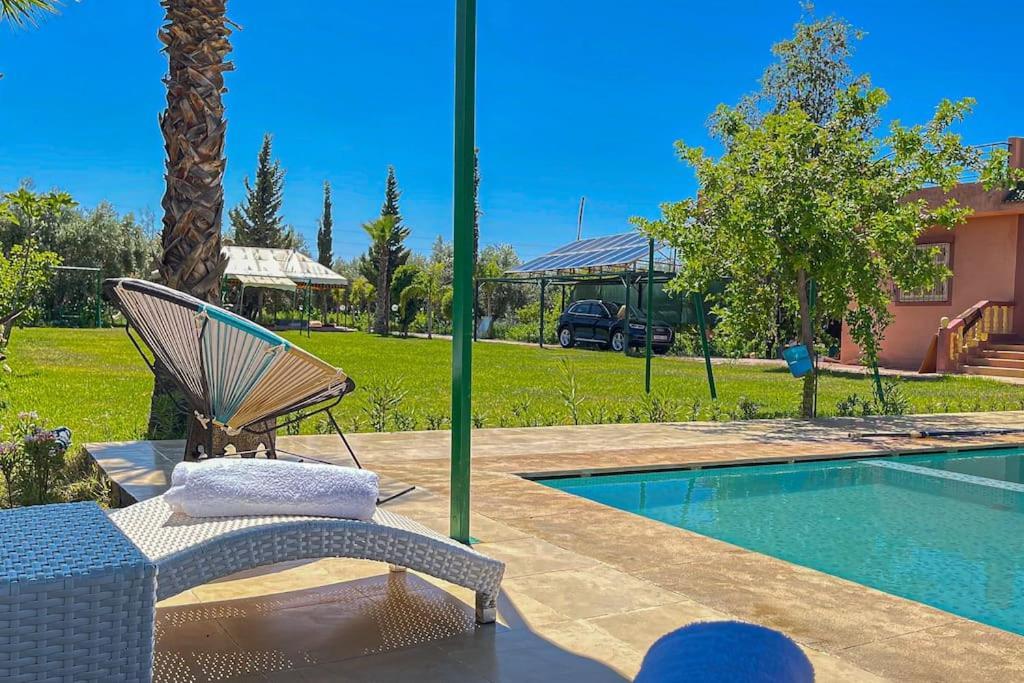 Ferme De Vacances Avec Une Grande Villa A Marrakech Marrákes Kültér fotó