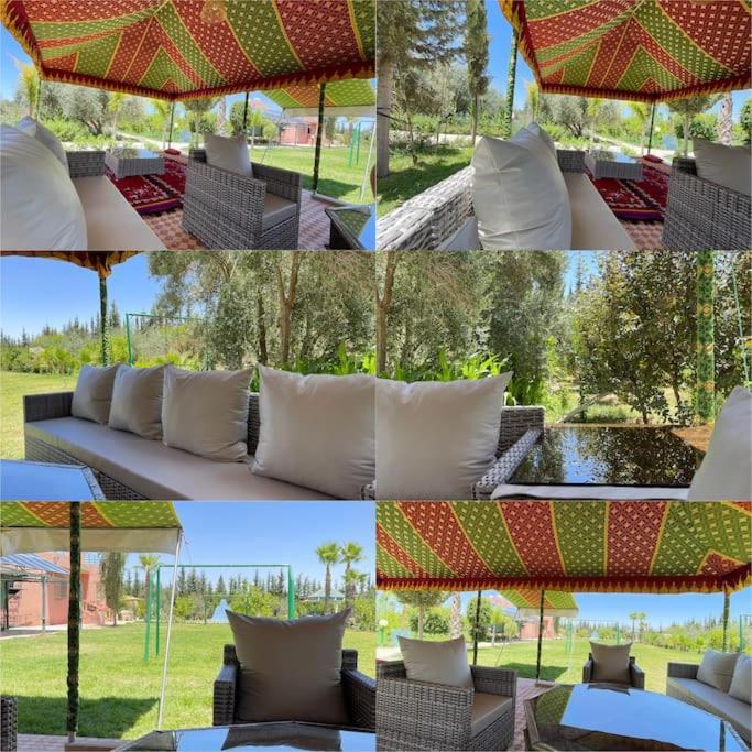 Ferme De Vacances Avec Une Grande Villa A Marrakech Marrákes Kültér fotó
