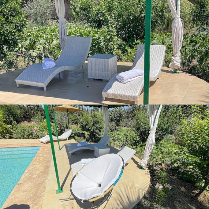 Ferme De Vacances Avec Une Grande Villa A Marrakech Marrákes Kültér fotó