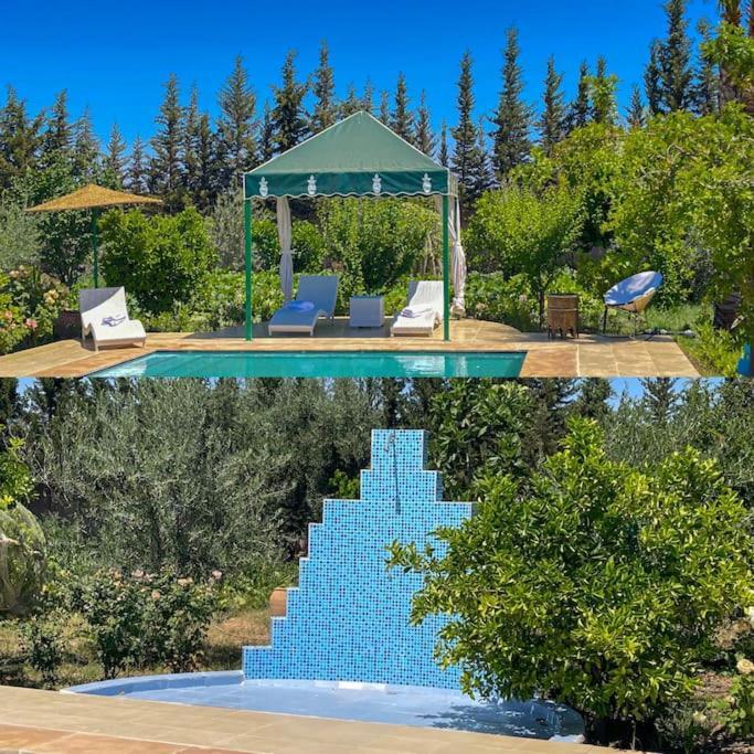Ferme De Vacances Avec Une Grande Villa A Marrakech Marrákes Kültér fotó