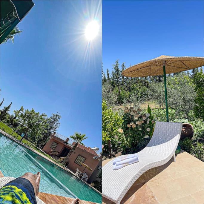 Ferme De Vacances Avec Une Grande Villa A Marrakech Marrákes Kültér fotó