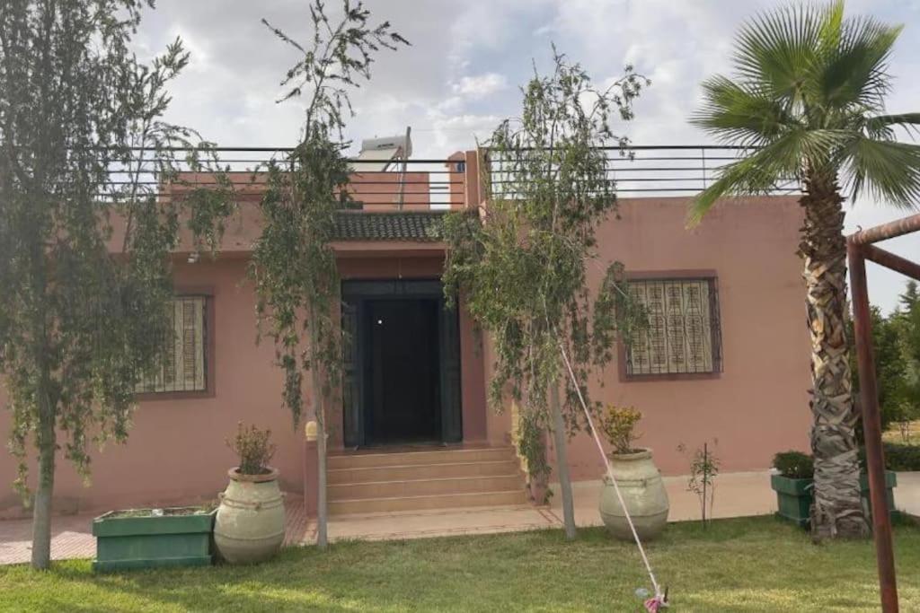 Ferme De Vacances Avec Une Grande Villa A Marrakech Marrákes Kültér fotó