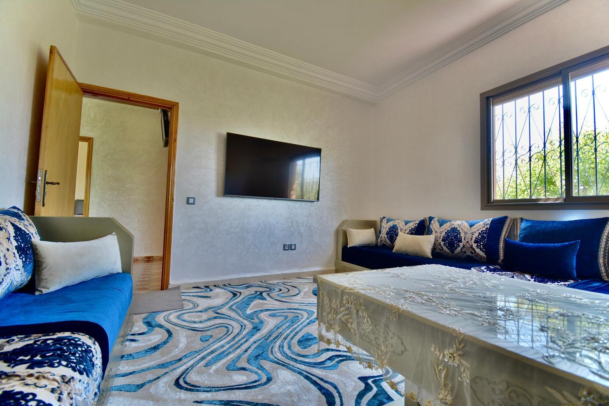 Ferme De Vacances Avec Une Grande Villa A Marrakech Marrákes Kültér fotó