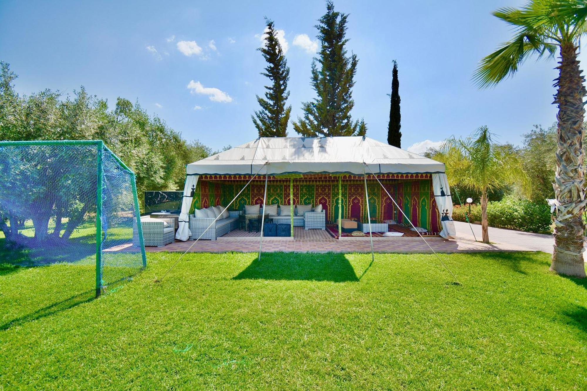 Ferme De Vacances Avec Une Grande Villa A Marrakech Marrákes Kültér fotó
