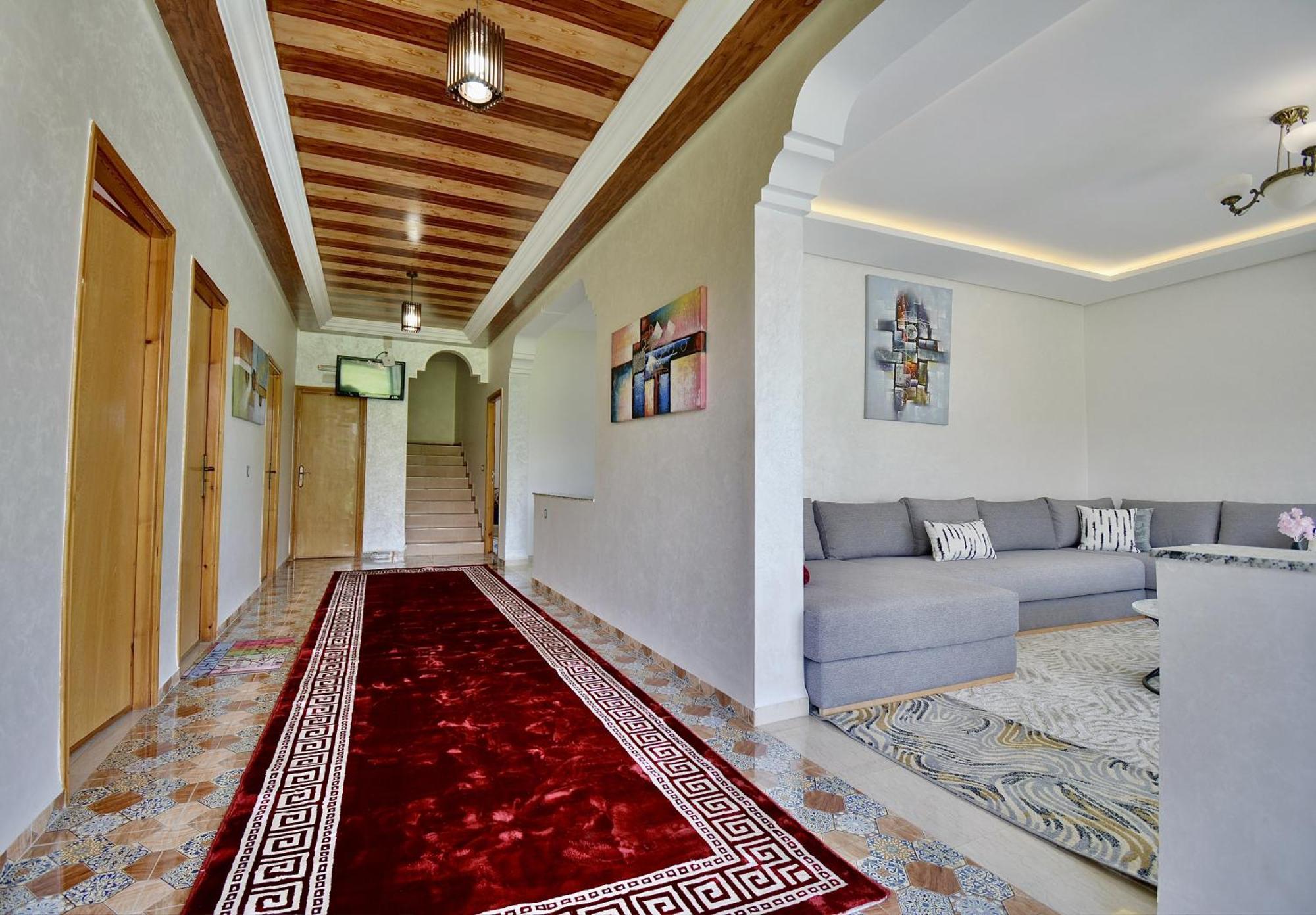 Ferme De Vacances Avec Une Grande Villa A Marrakech Marrákes Kültér fotó