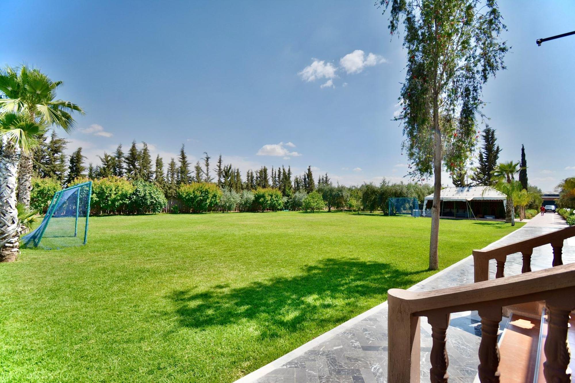 Ferme De Vacances Avec Une Grande Villa A Marrakech Marrákes Kültér fotó