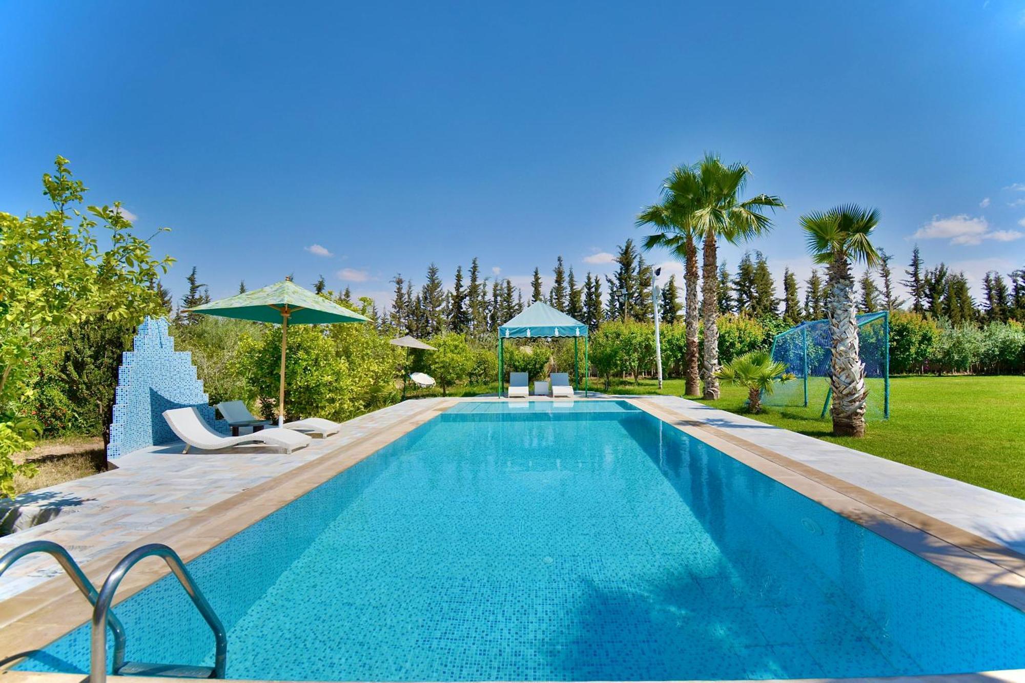 Ferme De Vacances Avec Une Grande Villa A Marrakech Marrákes Kültér fotó